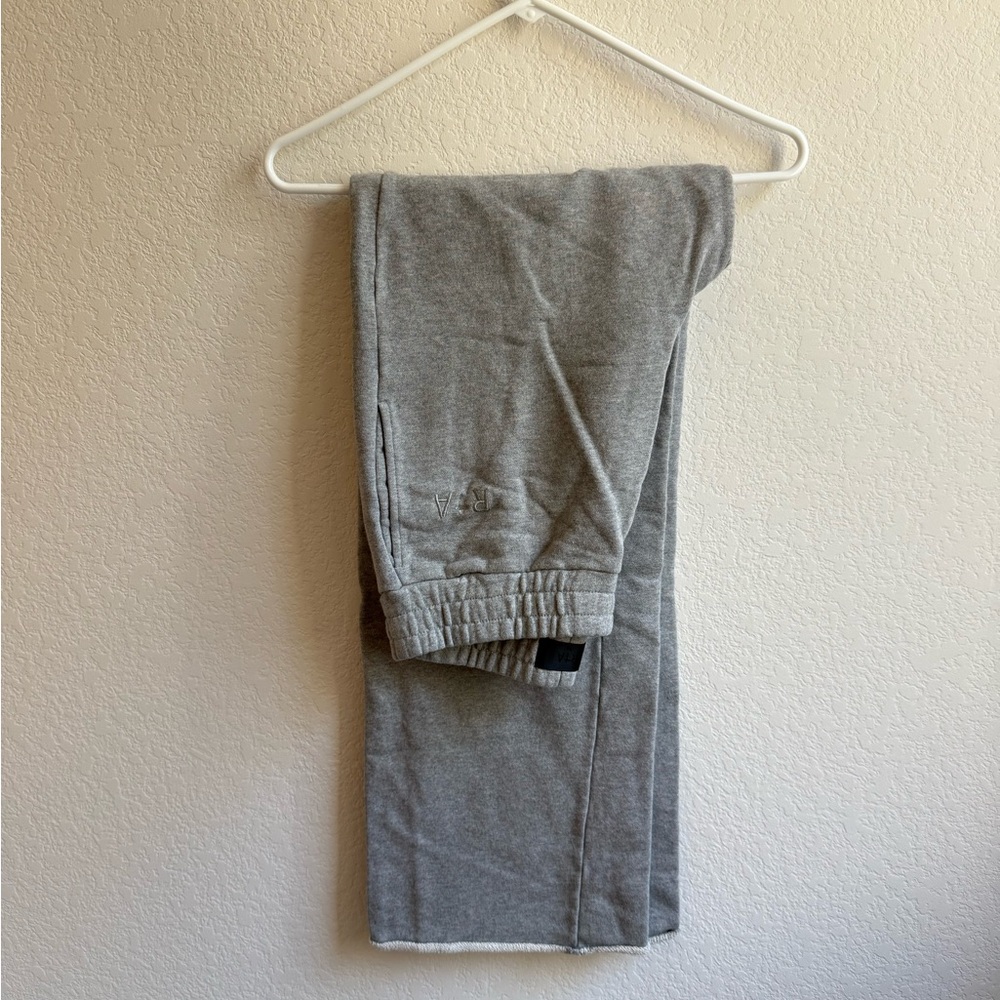 RtA Heather Gray Wide Leg Sweatpants